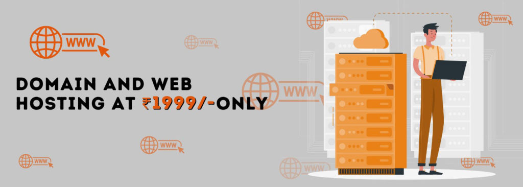 domain & hosting offer at ₹ 1999 only